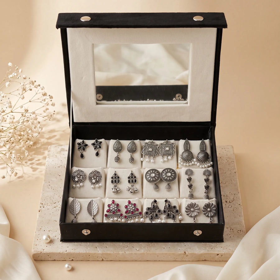 Craftybella Mirror Box – Silver Elegance Collection