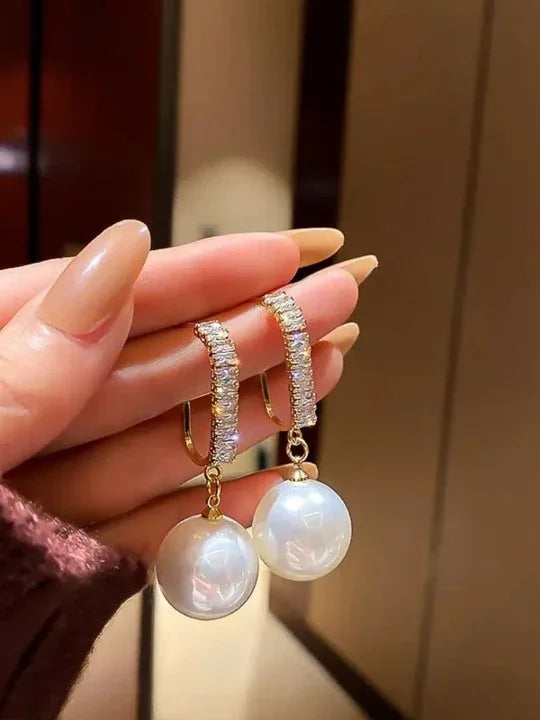 Korean pearl earring