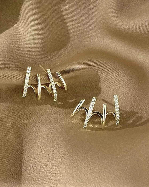 Four Claw Korean earring