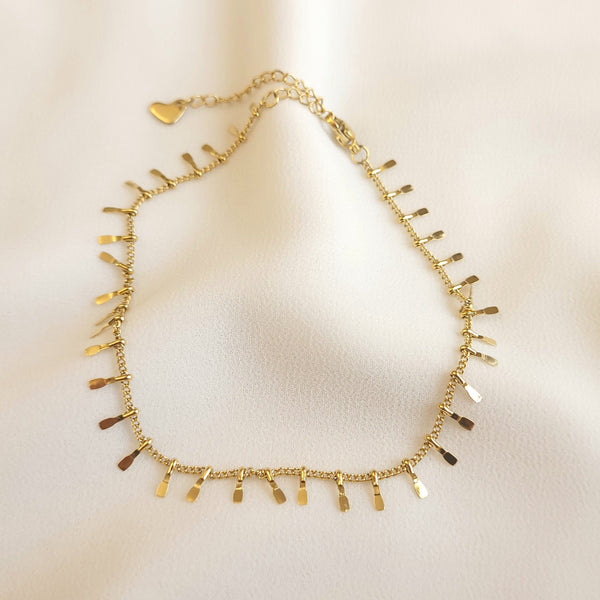 Celestial 18K Gold Plated Anklet