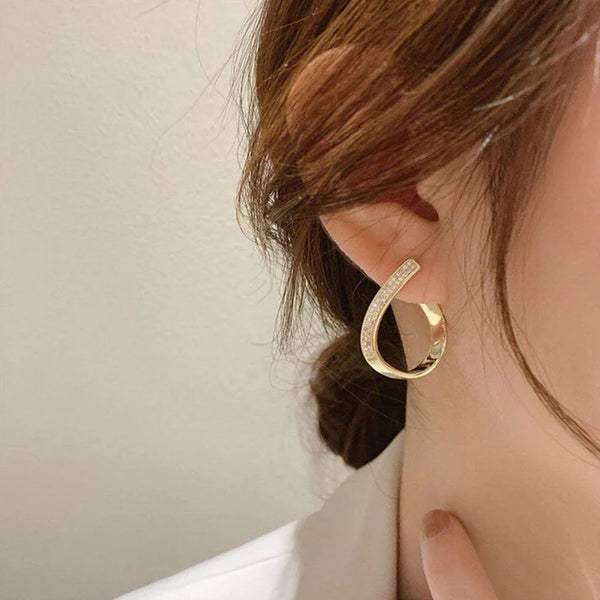 Twisted Korean Earring