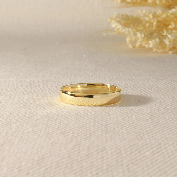 Timeless Elegance 18K Gold-Plated Ring