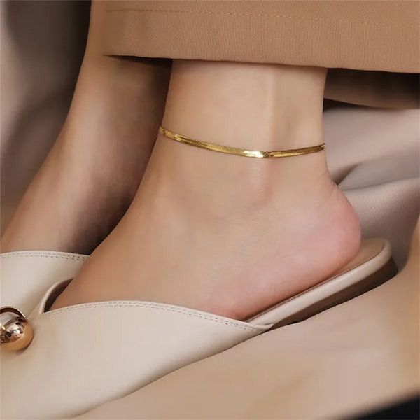 Gold Mist Anklet