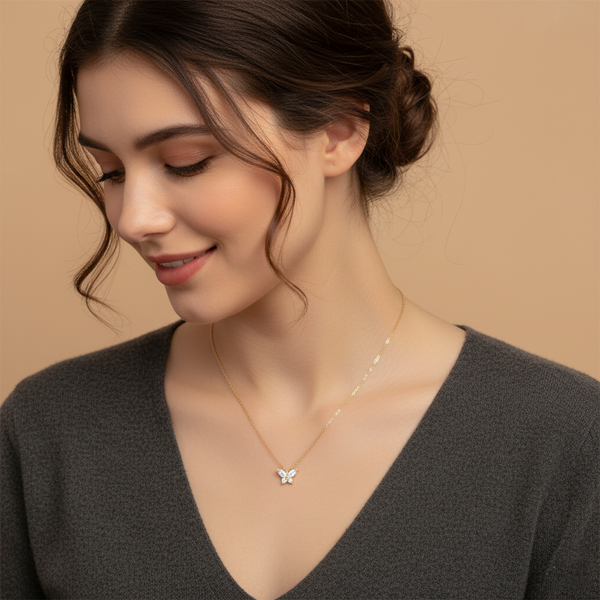 Butterfly Glow Necklace