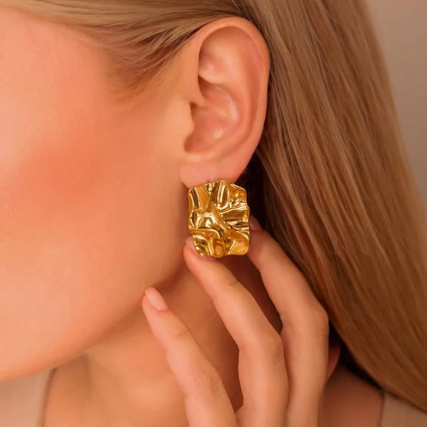 Cleopatra Earring 18k gold plated anti tarnish