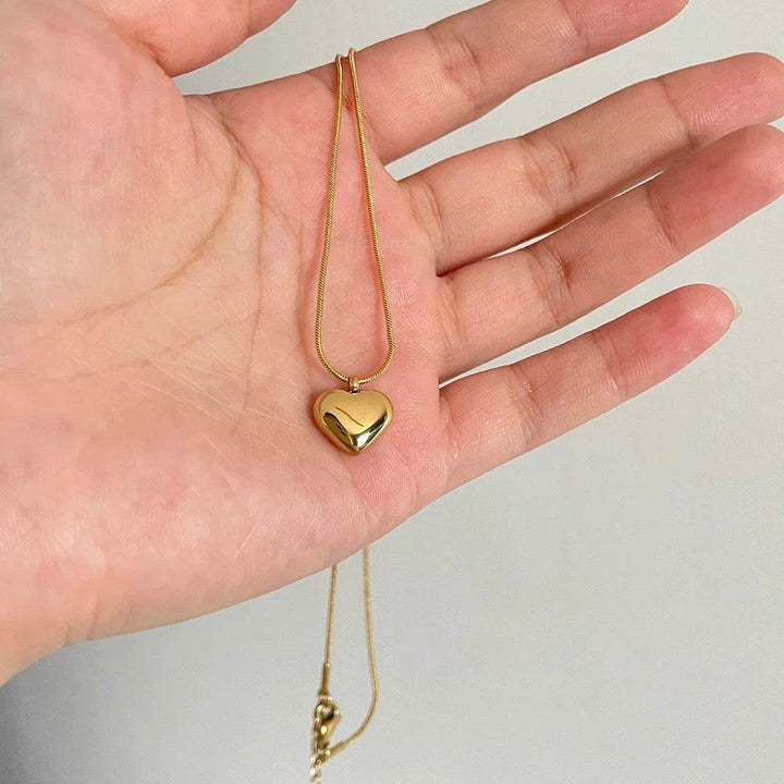 Love necklace 18k gold anti-tarnish - Craftybella