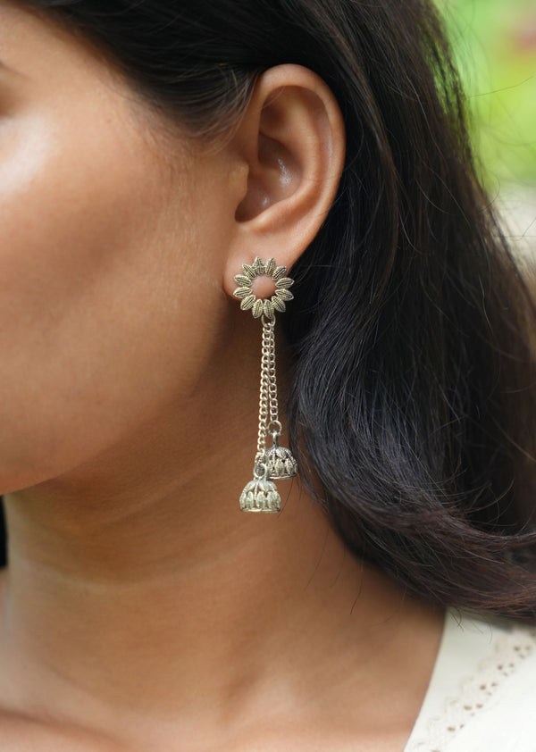 Ethnic high quality latkan jhumka!