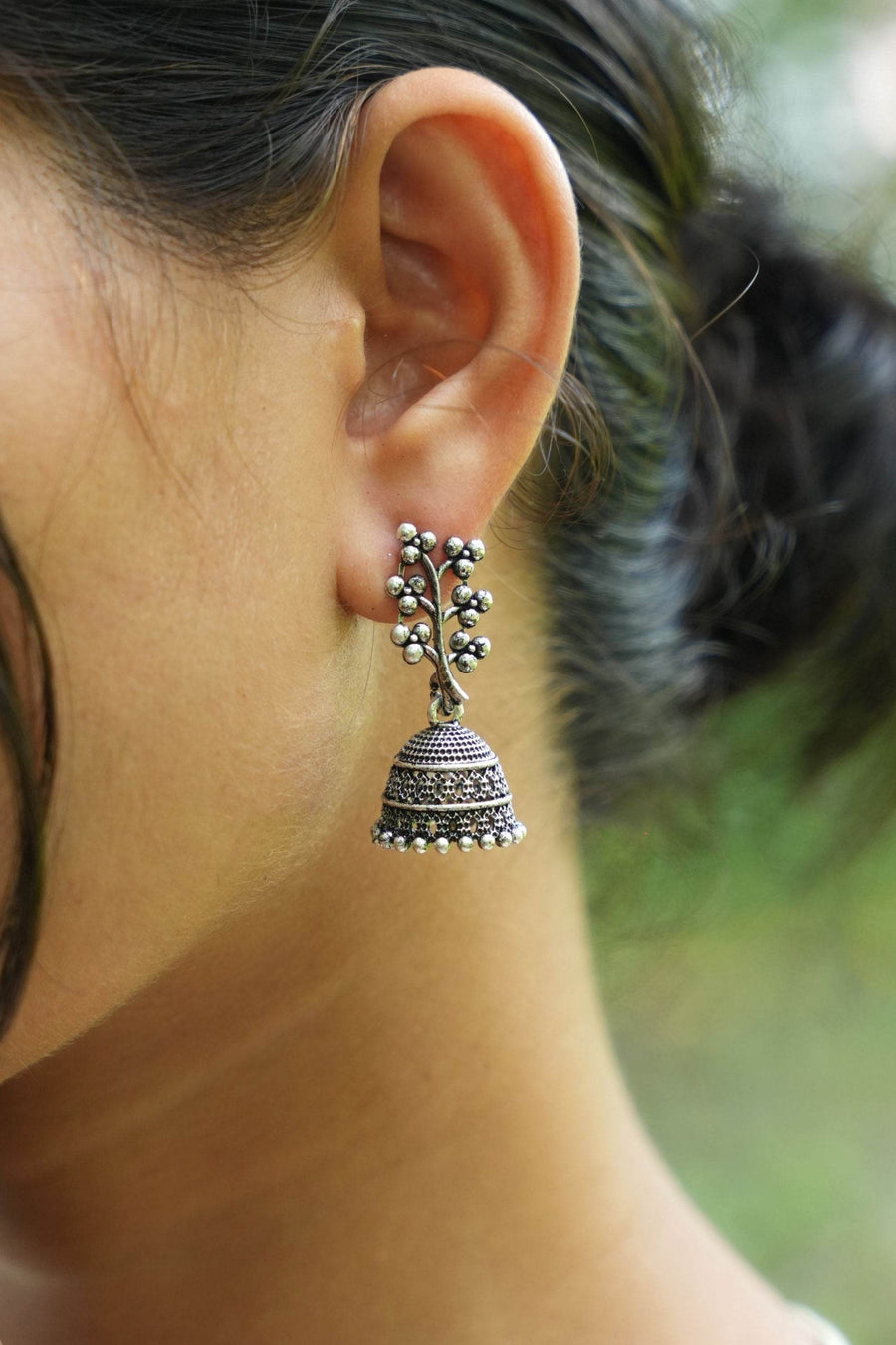 Set of 7 High Quality Jhumkas With a Free Personalised Card - Craftybella