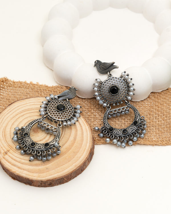 Jhumka of affection and Black Jaipuriya Sparkle!
