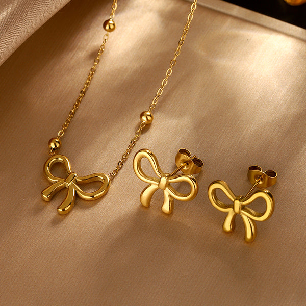 Golden Grace Bow Set