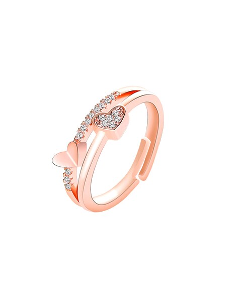 Velora Golden Rose Adjustable Ring