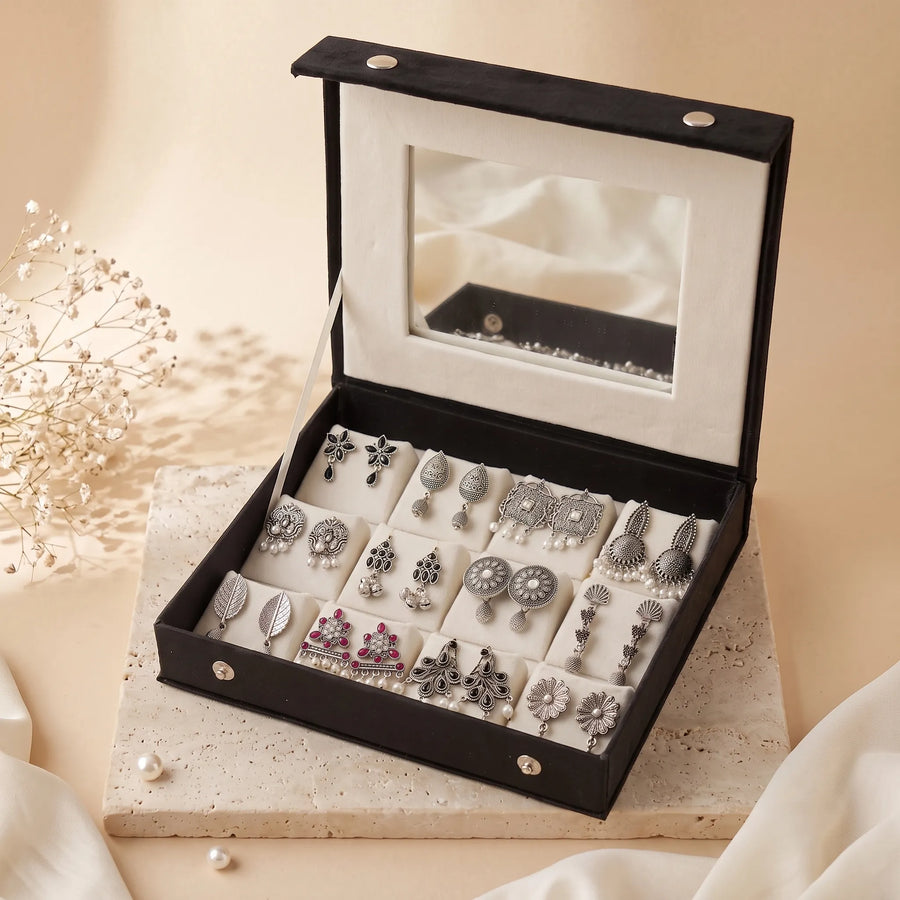 Craftybella Mirror Box – Silver Elegance Collection