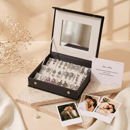 Craftybella Mirror Box – Silver Elegance Collection