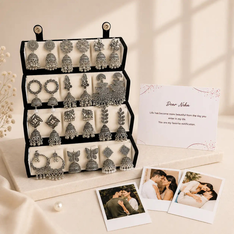 Noor Ethnic Earrings Set