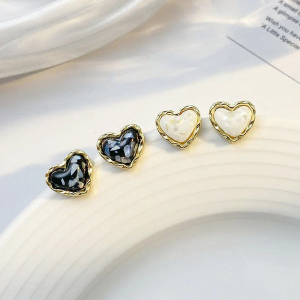 Eternal Duo Heart Earrings