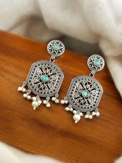 Serenity Pearl Drop Jhumka