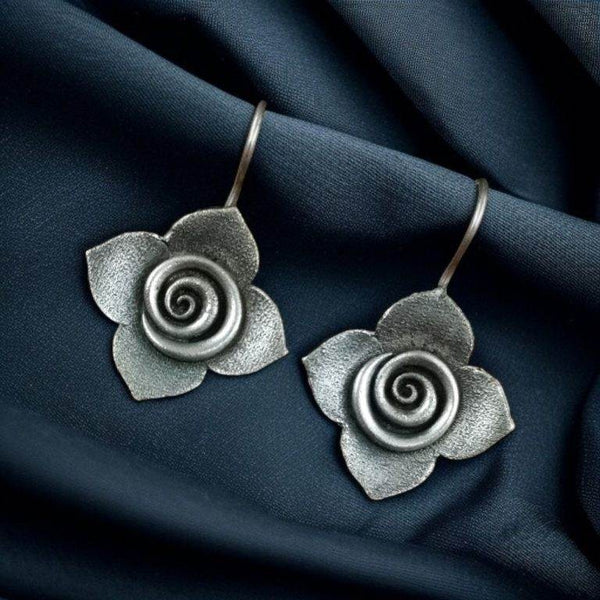 Traditional Rose Stud Earrings - Craftybella