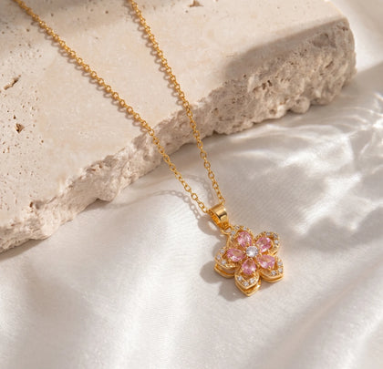 Forever Bloom Gift - Spinning Necklace